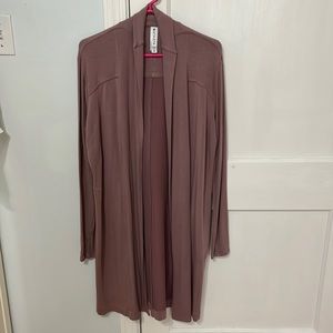 Long cardigan sweater